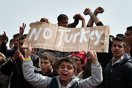 Chios protests